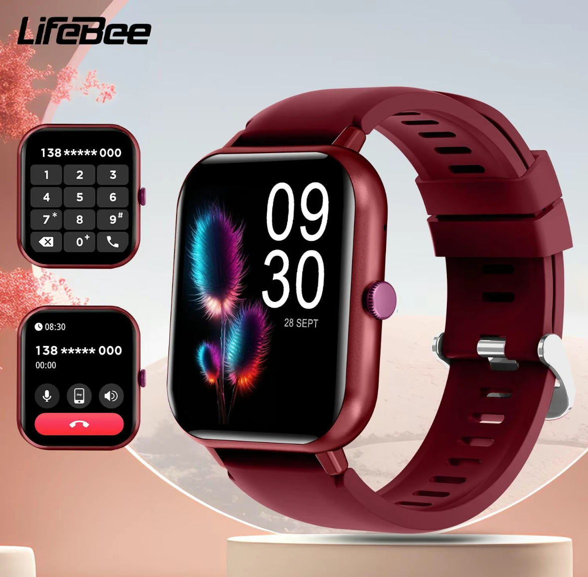 LIFEBEE Multi-functional Smart Watch for Women Men