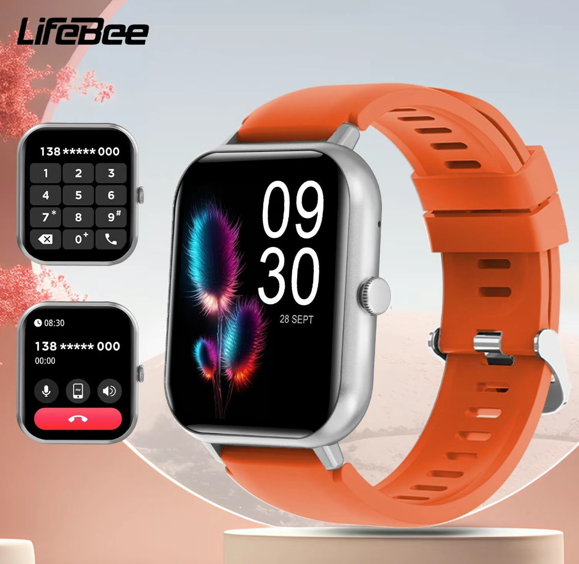 LIFEBEE Multi-functional Smart Watch for Women Men