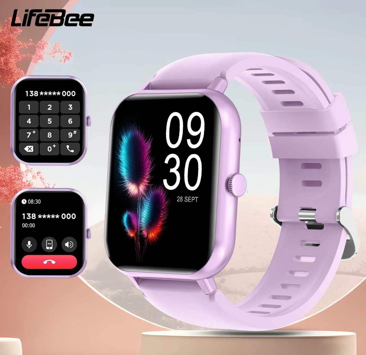 LIFEBEE Multi-functional Smart Watch for Women Men